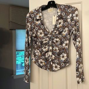 Today only - $25 price firm. Maeve knit shirt